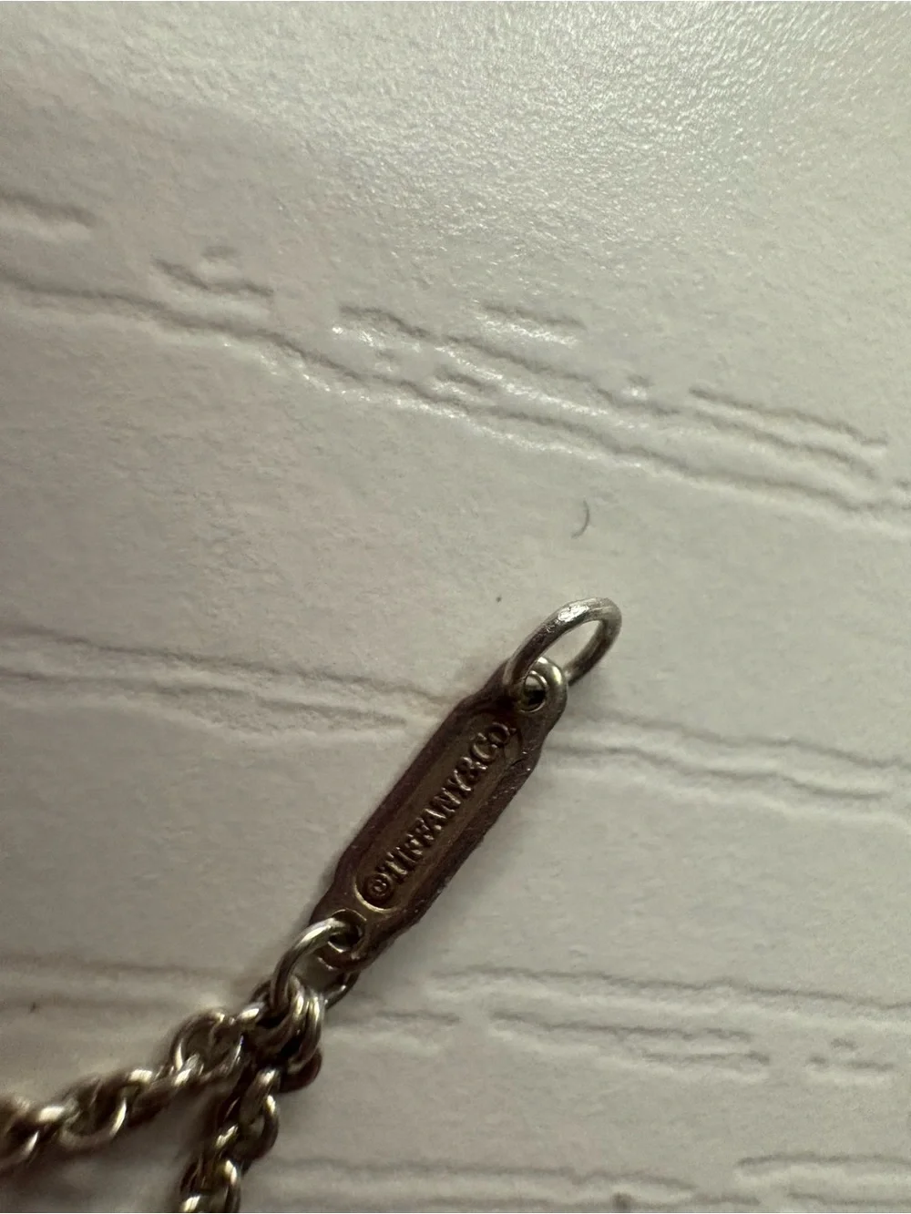 Tiffany & Co. Sterling Silver Double-Chain Infinity Bracelet